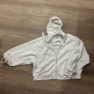 Madewell Oversized Zip Up Hoodie